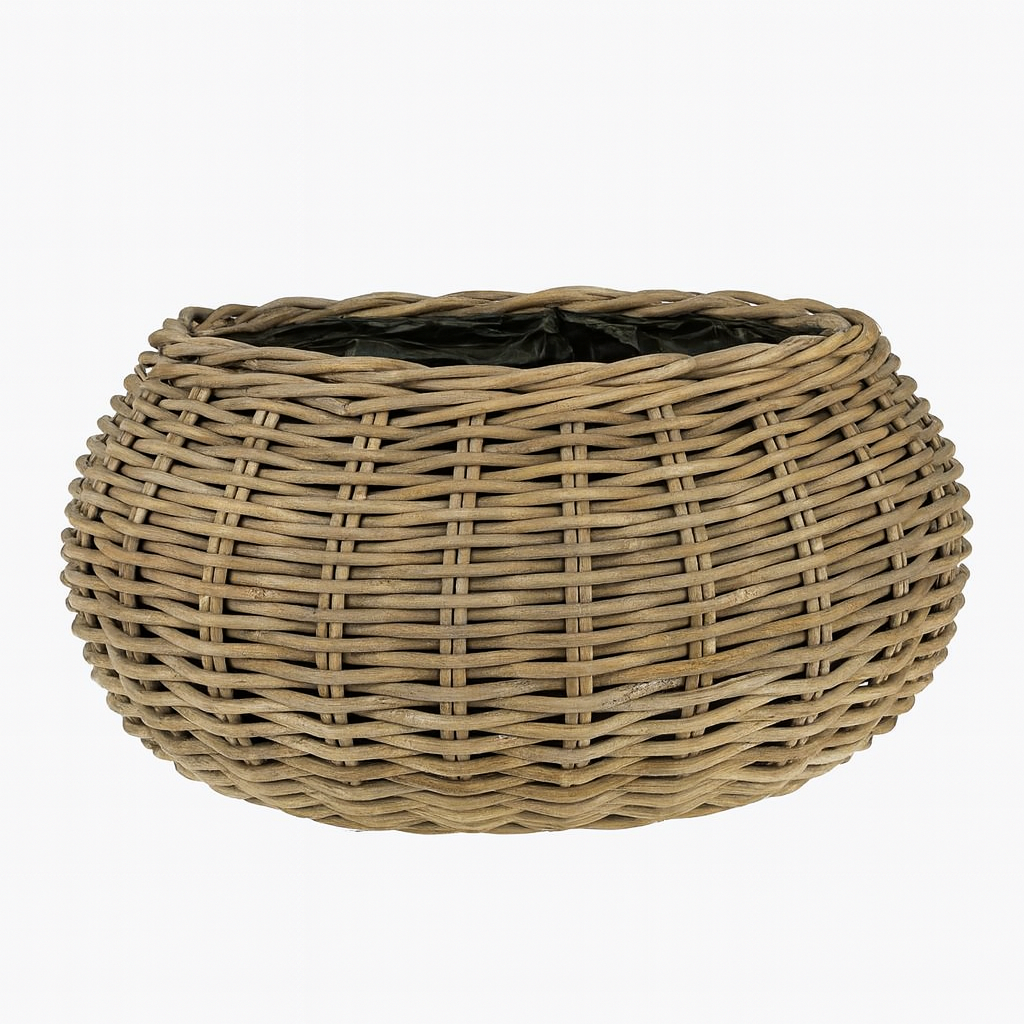 Round Wicker Basket